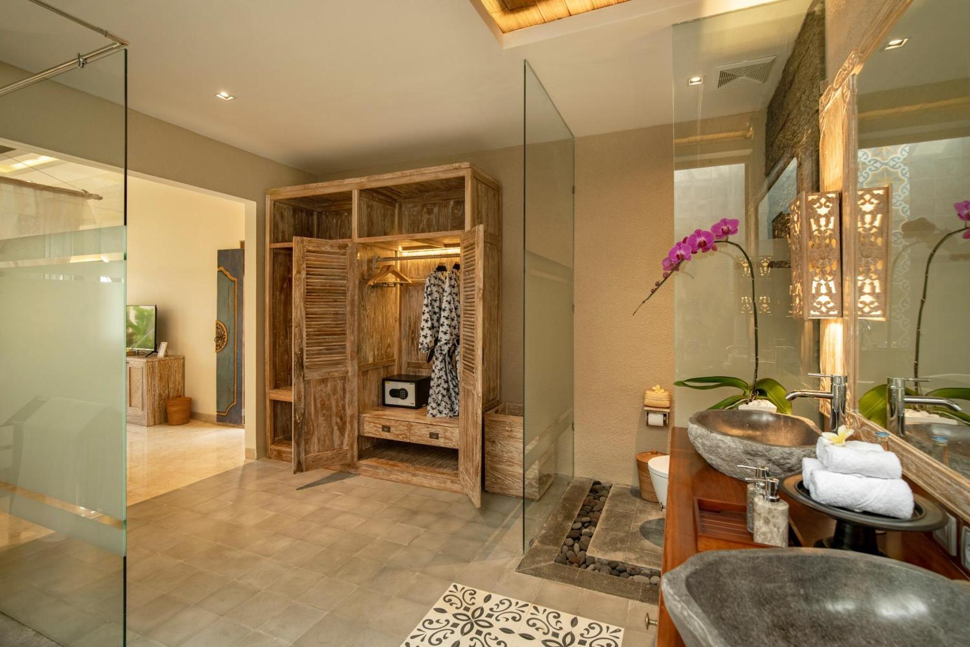 One Bedroom Private Pool Villa Rice field View