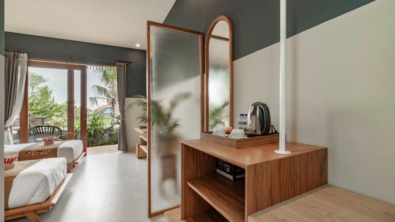Double or Twin Room Rice Field View