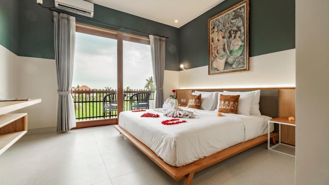 Double or Twin Room Rice Field View