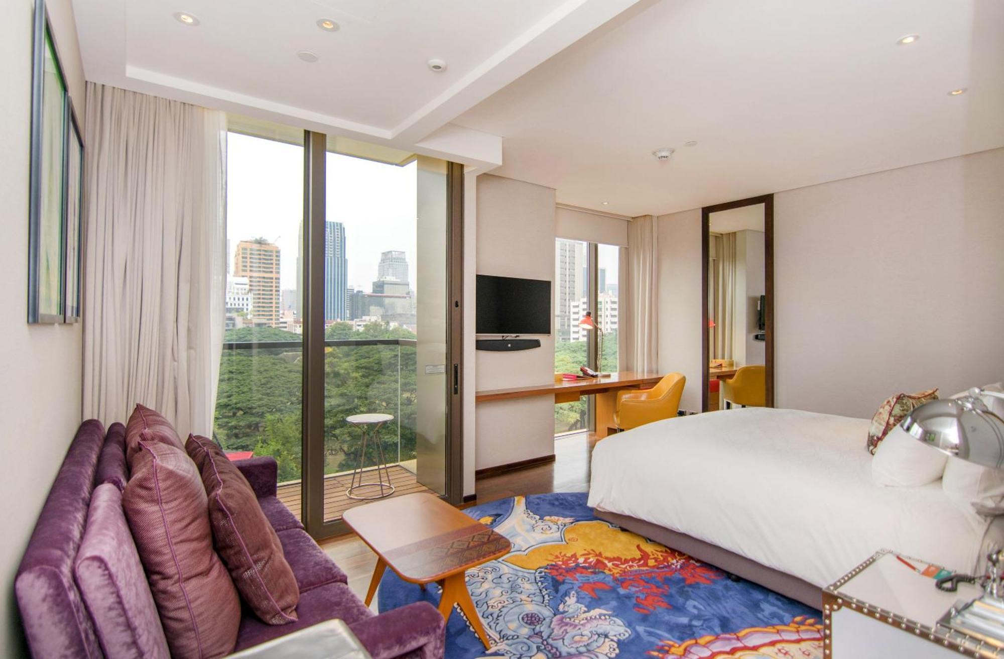 Standard King Room Balcony Sunset Garden View