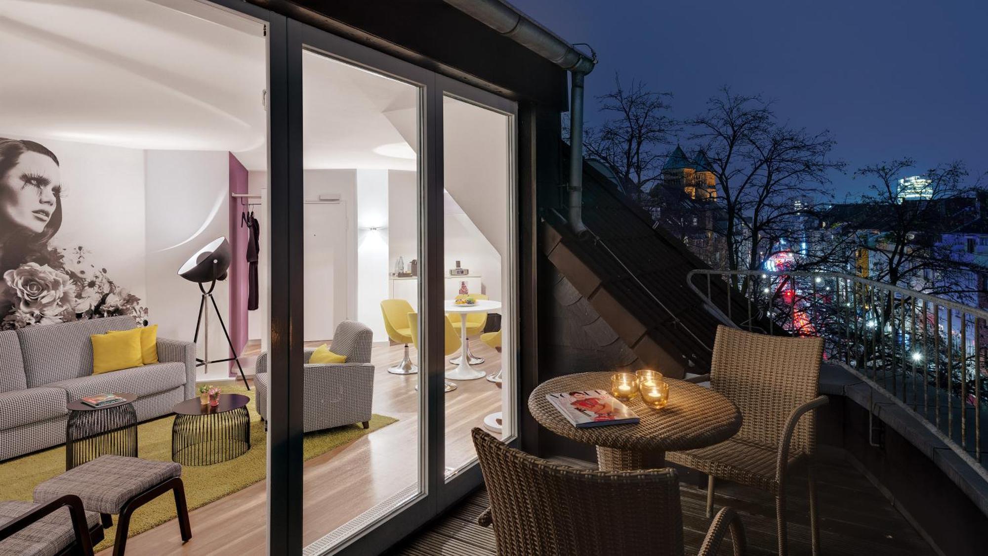 Suite met 1 Slaapkamer en Kingsize Bed - Uitzicht op de Stad
