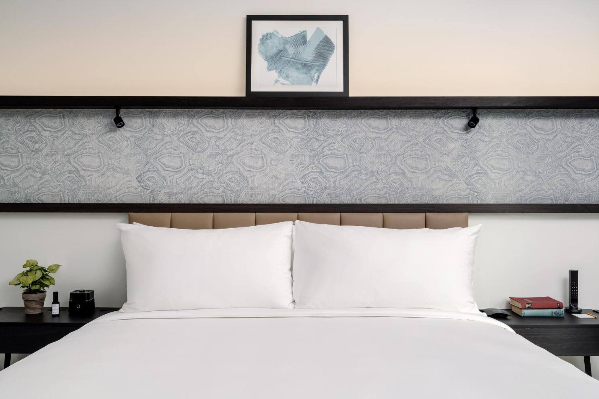 Kingsize Bed en Terras