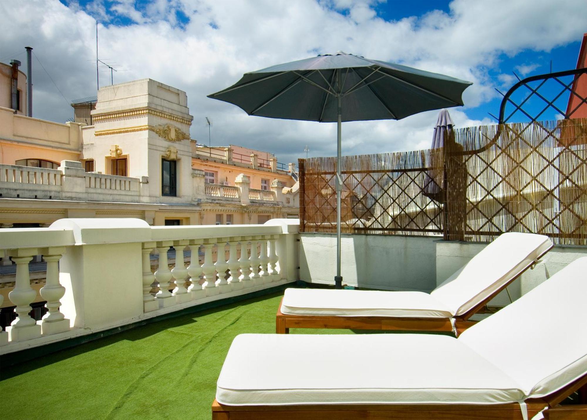 Double or Twin Room terrace Front Side