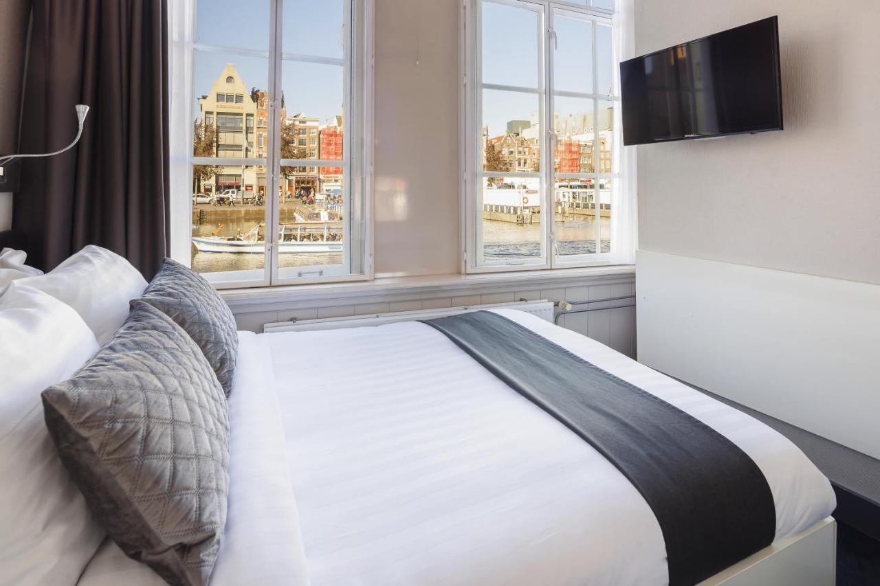 Standaard Tweepersoonskamer met Tweepersoonsbed en Uitzicht op de Gracht