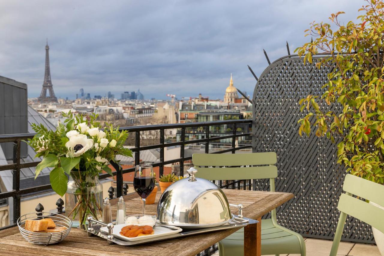 Superior Tweepersoonskamer met Terras en Uitzicht op de Eiffeltoren