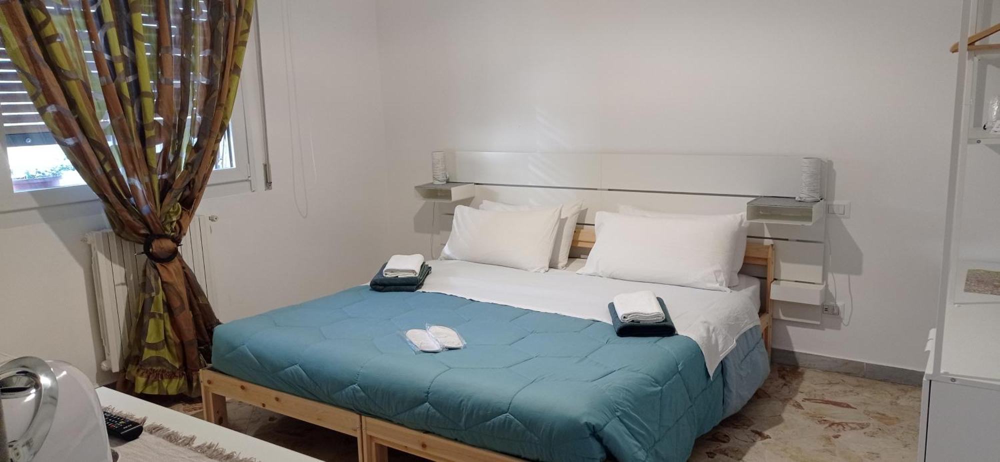 Tweepersoonskamer met 1 of 2 Bedden en Badkamer