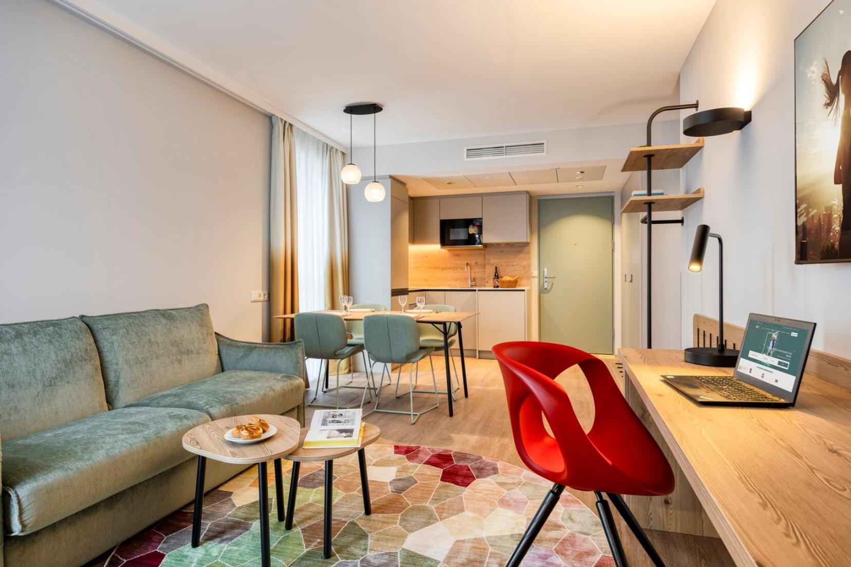 Executive Appartement met 1 Slaapkamer