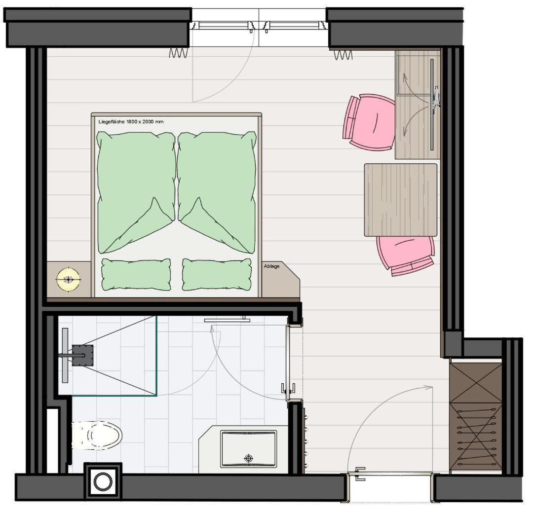 Double Room Shower