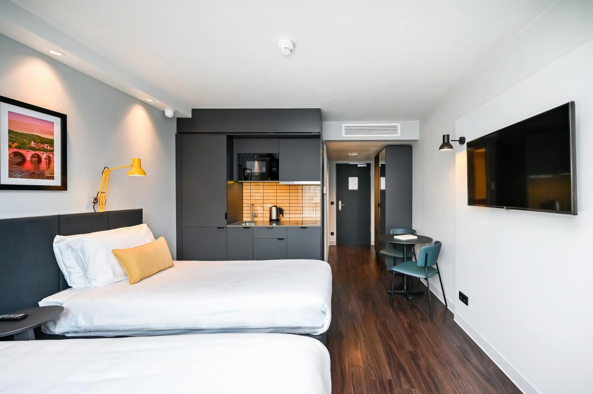 Studio met 2 Aparte Bedden