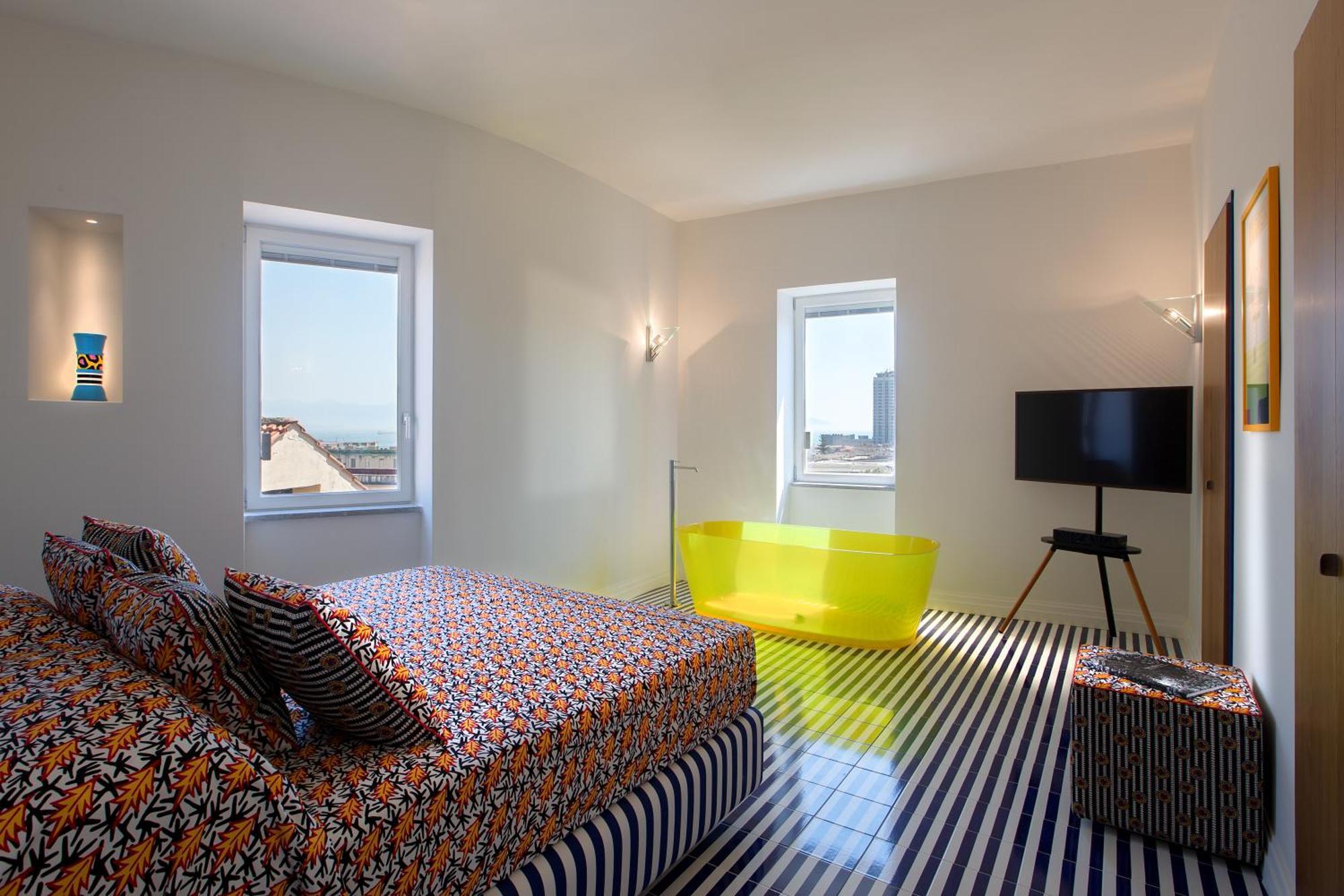 Deluxe Tweepersoonskamer met Uitzicht op Zee