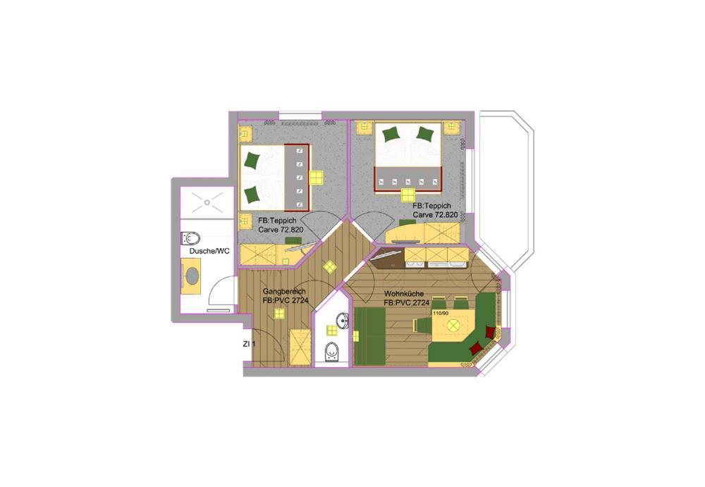 Standard Two-Bedroom Apartment