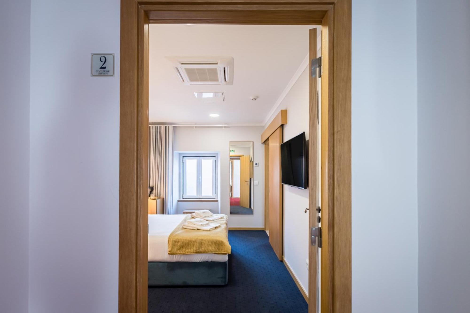 Kamer met Queensize Bed - Geschikt voor Gasten met een Lichamelijke Beperking