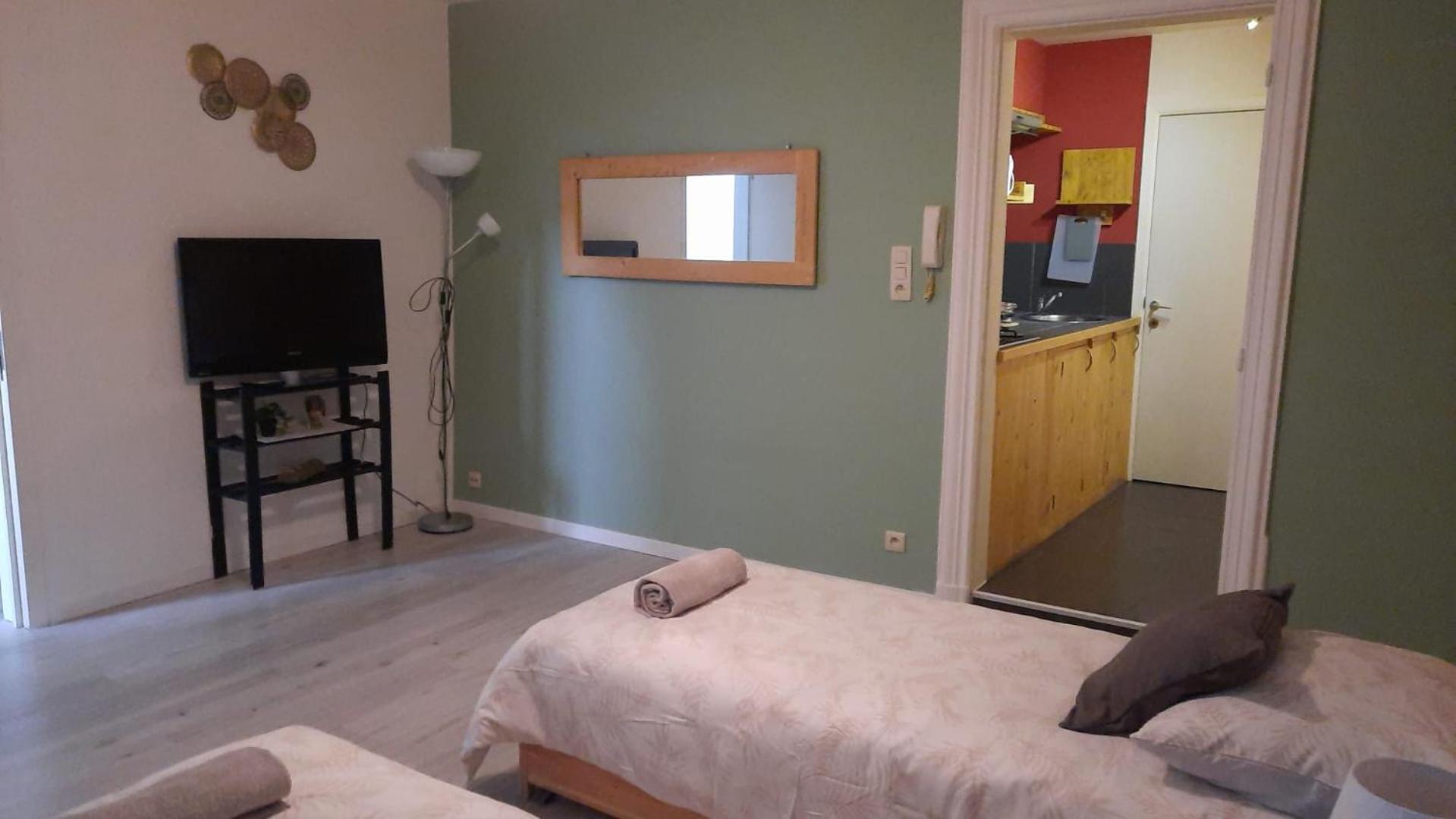 Tweepersoonskamer met 1 of 2 Bedden