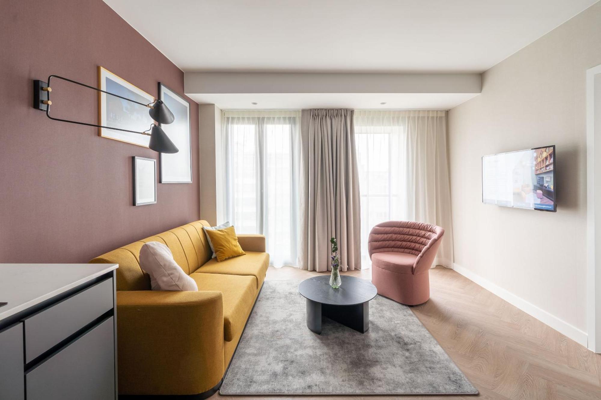 Extra Groot Appartement met 1 Slaapkamer en Slaapbank