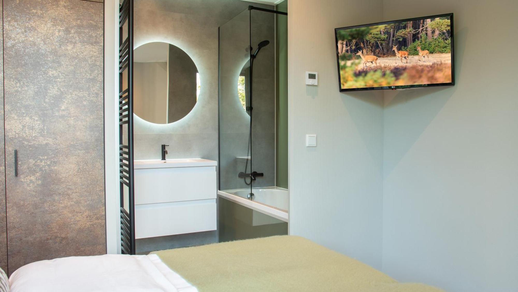 Veluwehoeve voor 4 personen met spa (hot tub)