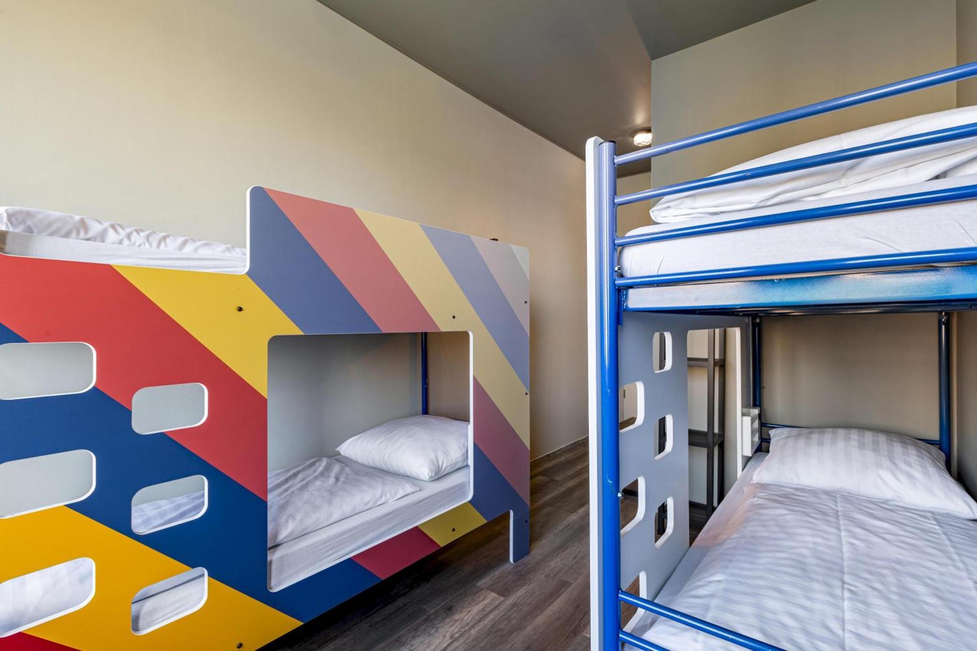 Bed in een Slaapzaal met 4 Bedden