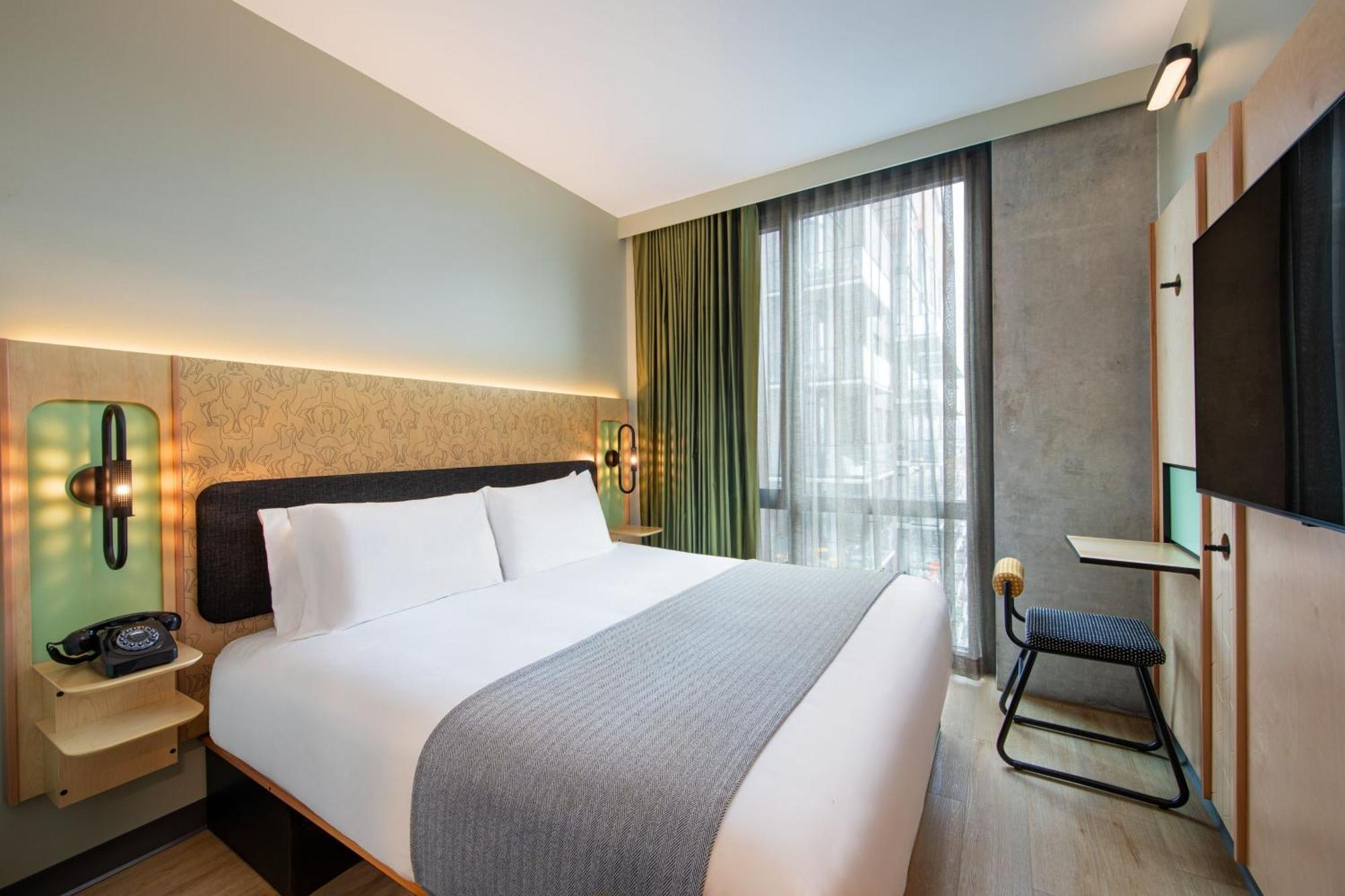 Kamer met een Kingsize Bed en Uitzicht op de Stad - Geschikt voor Gasten met een Gehoorbeperking