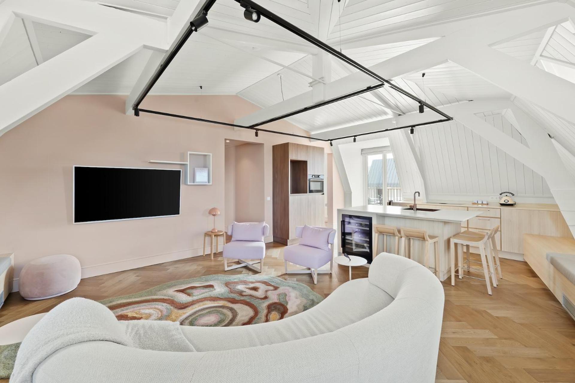 Penthouse met dakterras en sauna