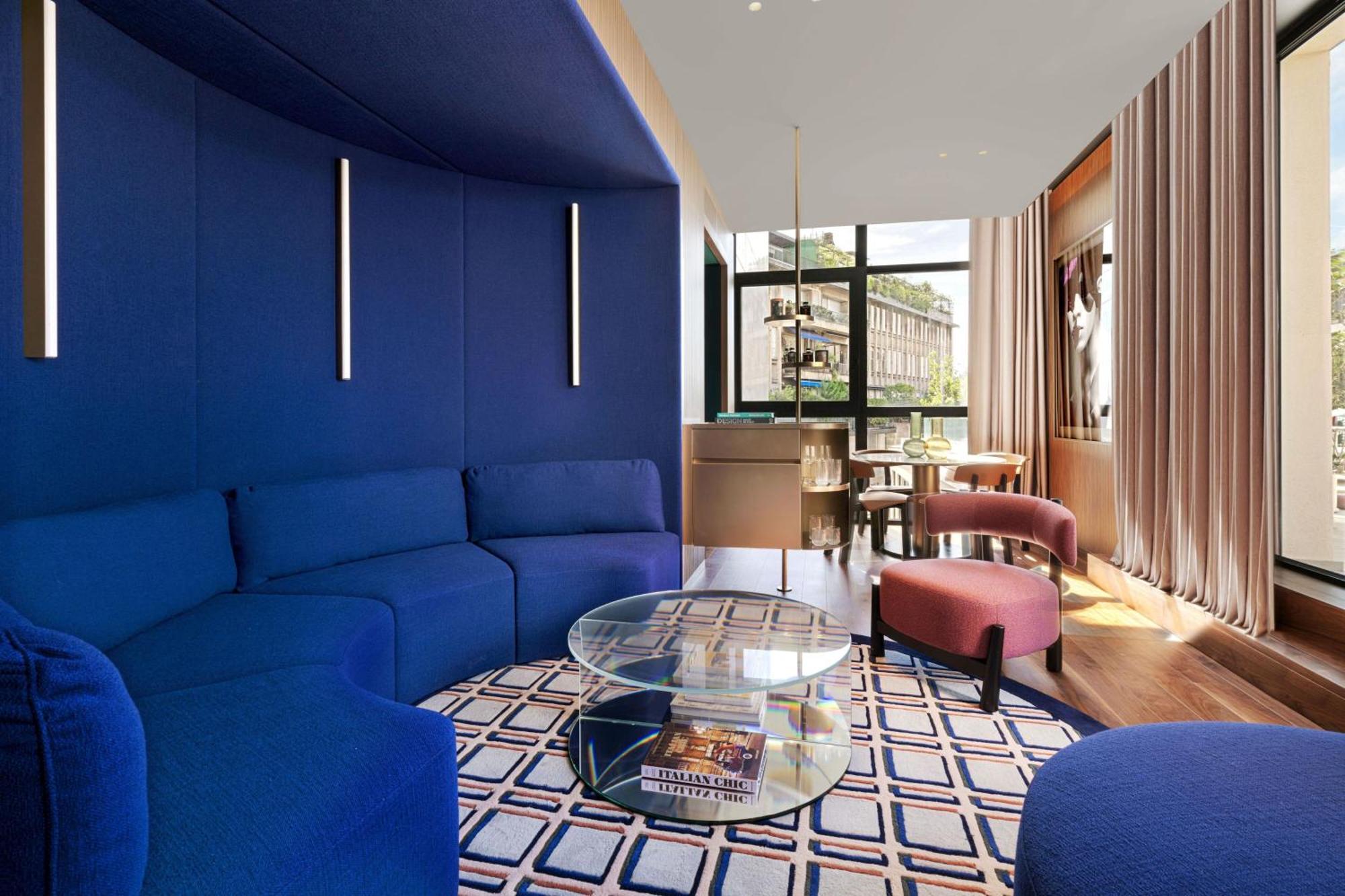 Brera King Suite met balkon en uitzicht op de stad