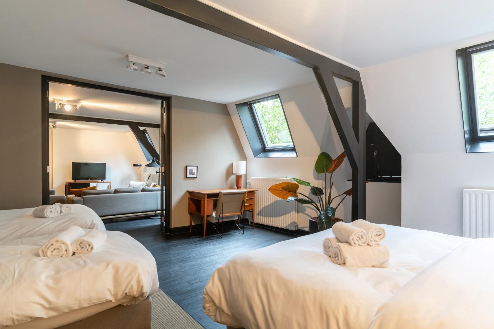 Appartement op het Dak voor 6 personen