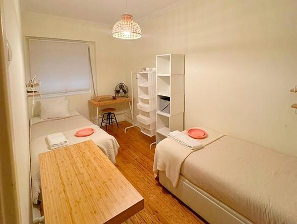Tweepersoonskamer met 1 of 2 Bedden