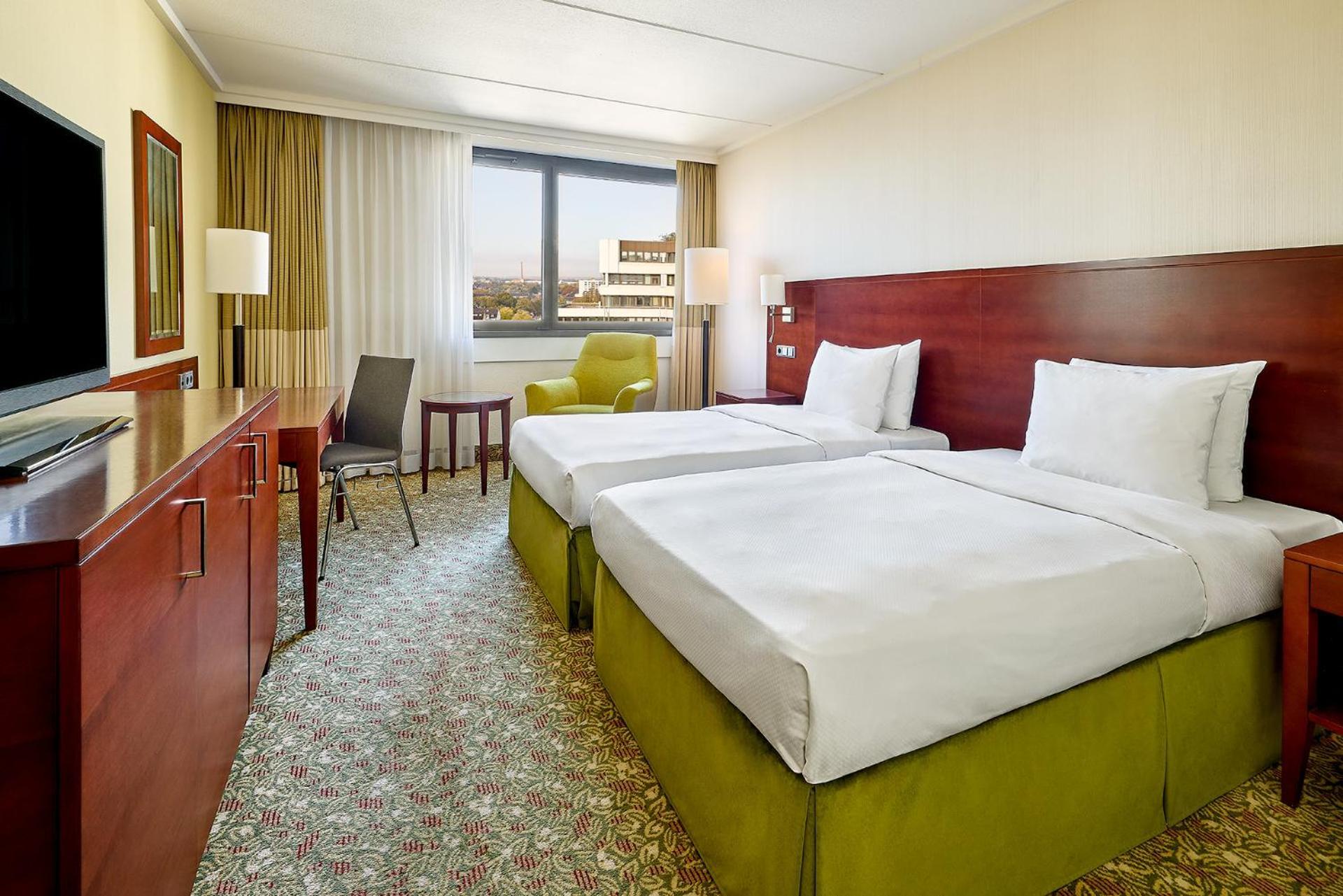 Grotere Kamer met 2 Aparte Bedden
