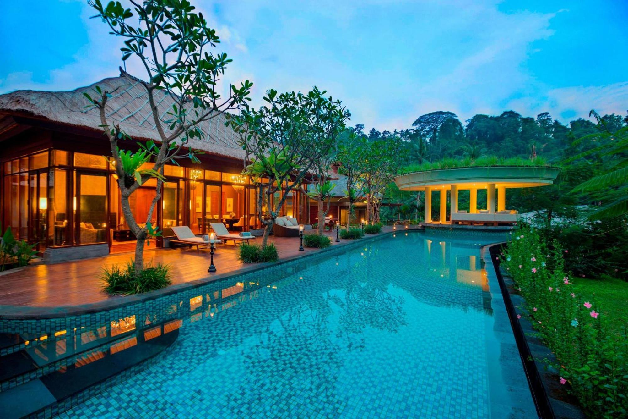 Mandapa Pool Villa 3 Bedroom Villa Ayung River view