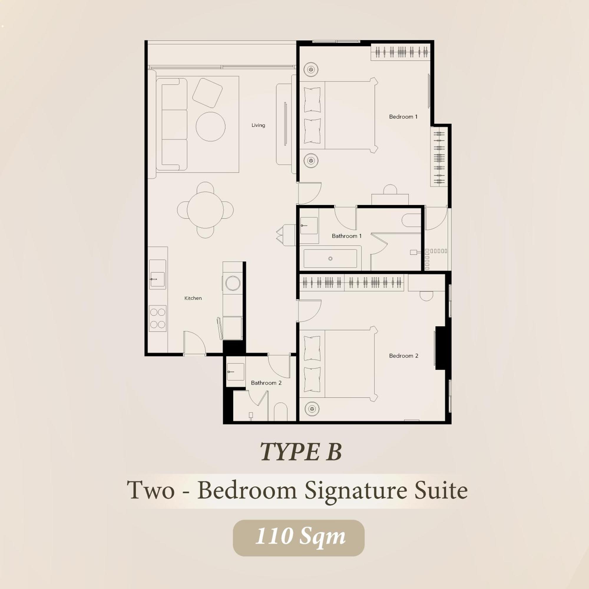 Two Bedroom Signature Suite