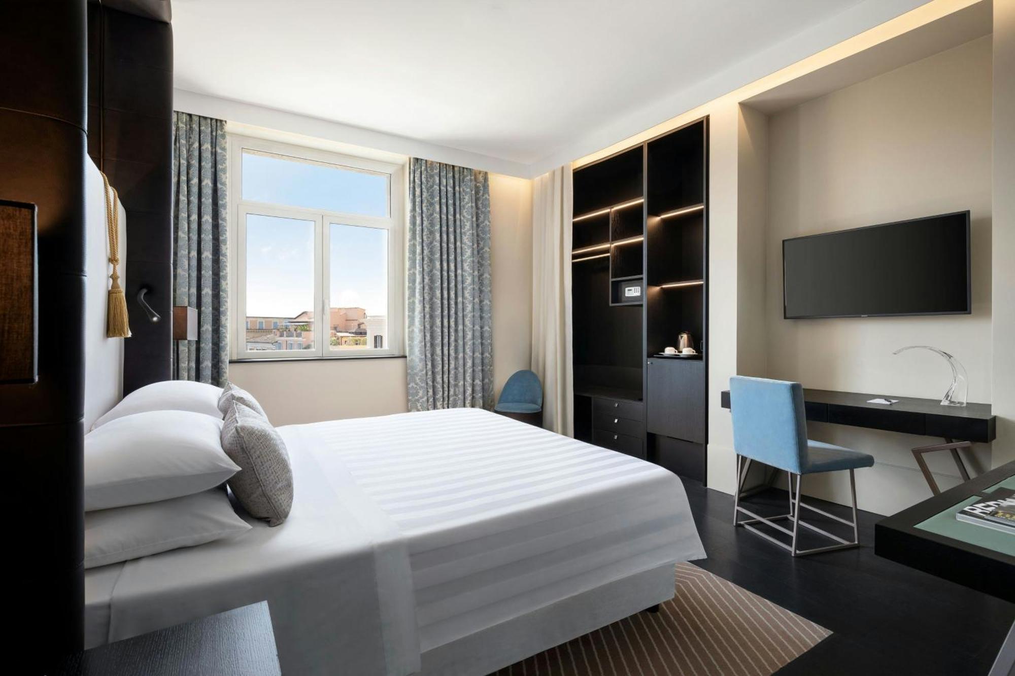 Executive Deluxe Kamer met Kingsize Bed en Uitzicht op de Stad