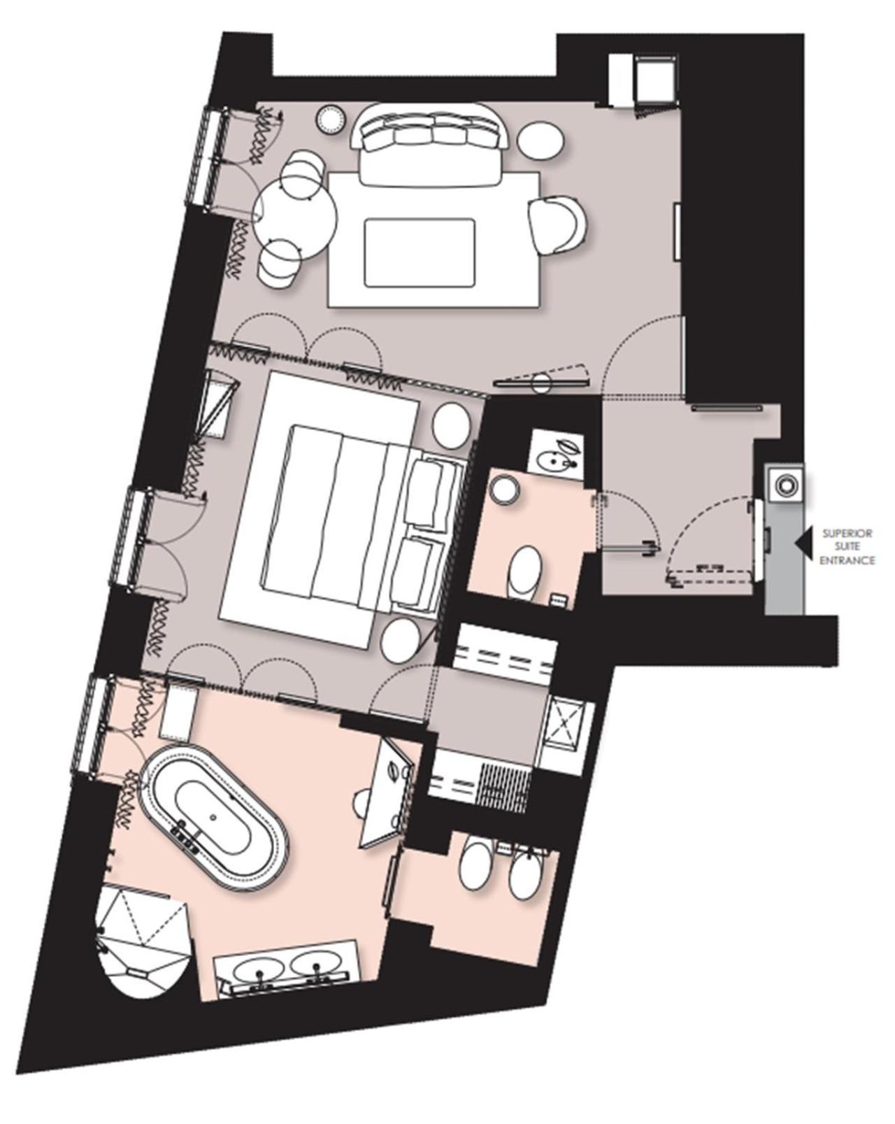 Superior Suite met uitzicht op de tuin
