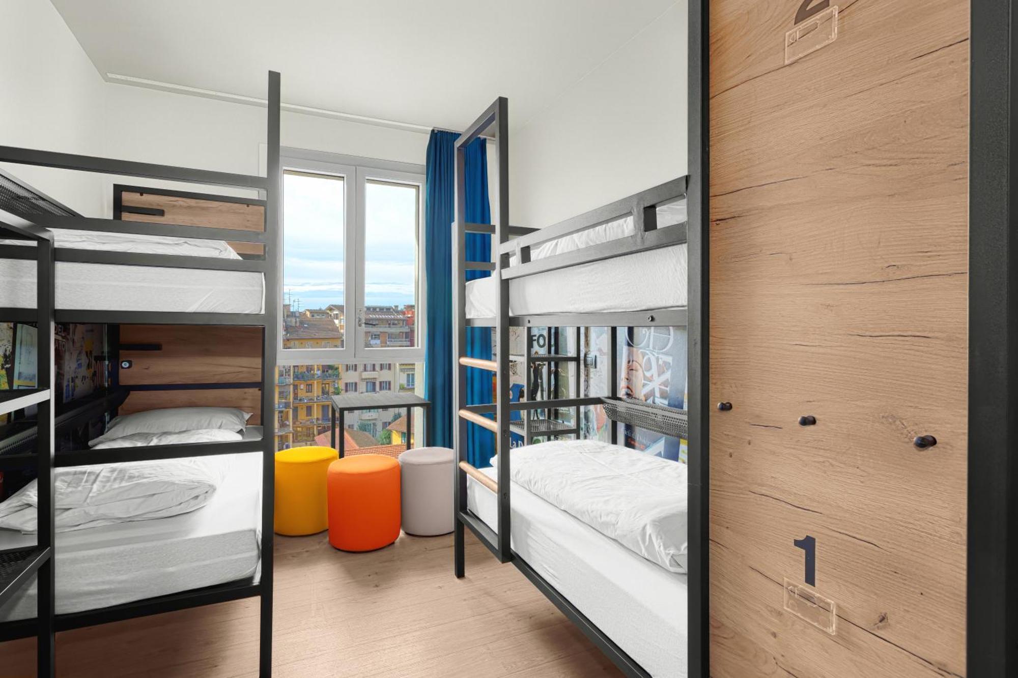 Bed in Gemengde Slaapzaal met 4 Bedden