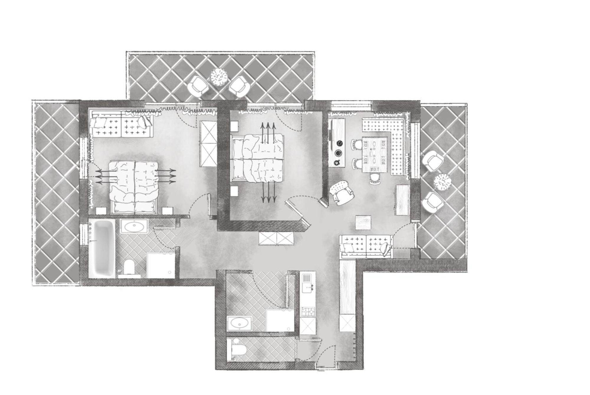Two-Bedroom Apartment
