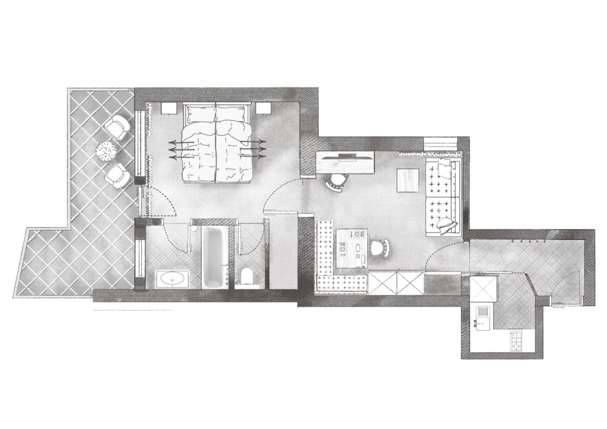 One-Bedroom Apartment