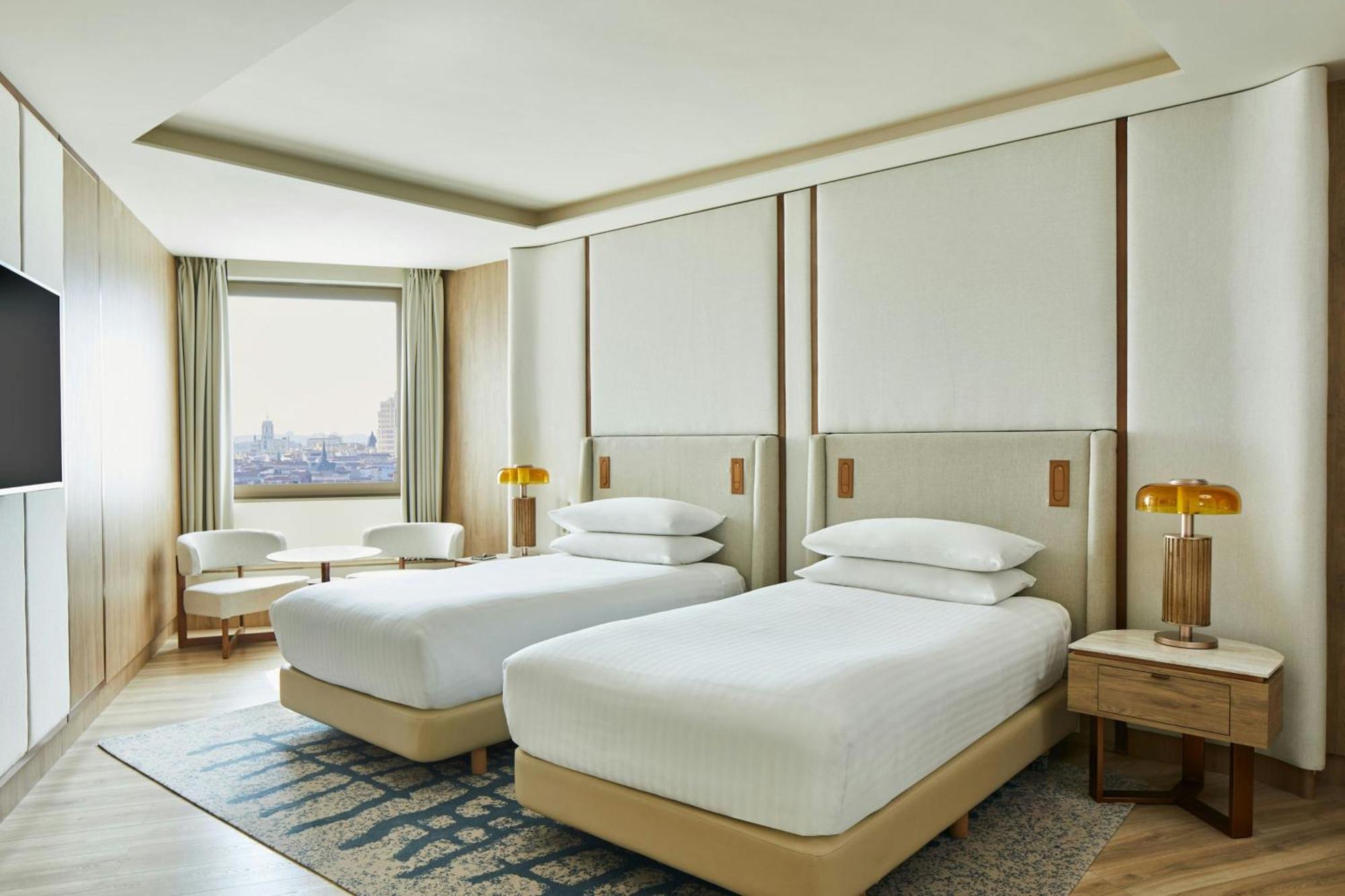 Panoramic Superior Twin Room Two Twin Beds City View