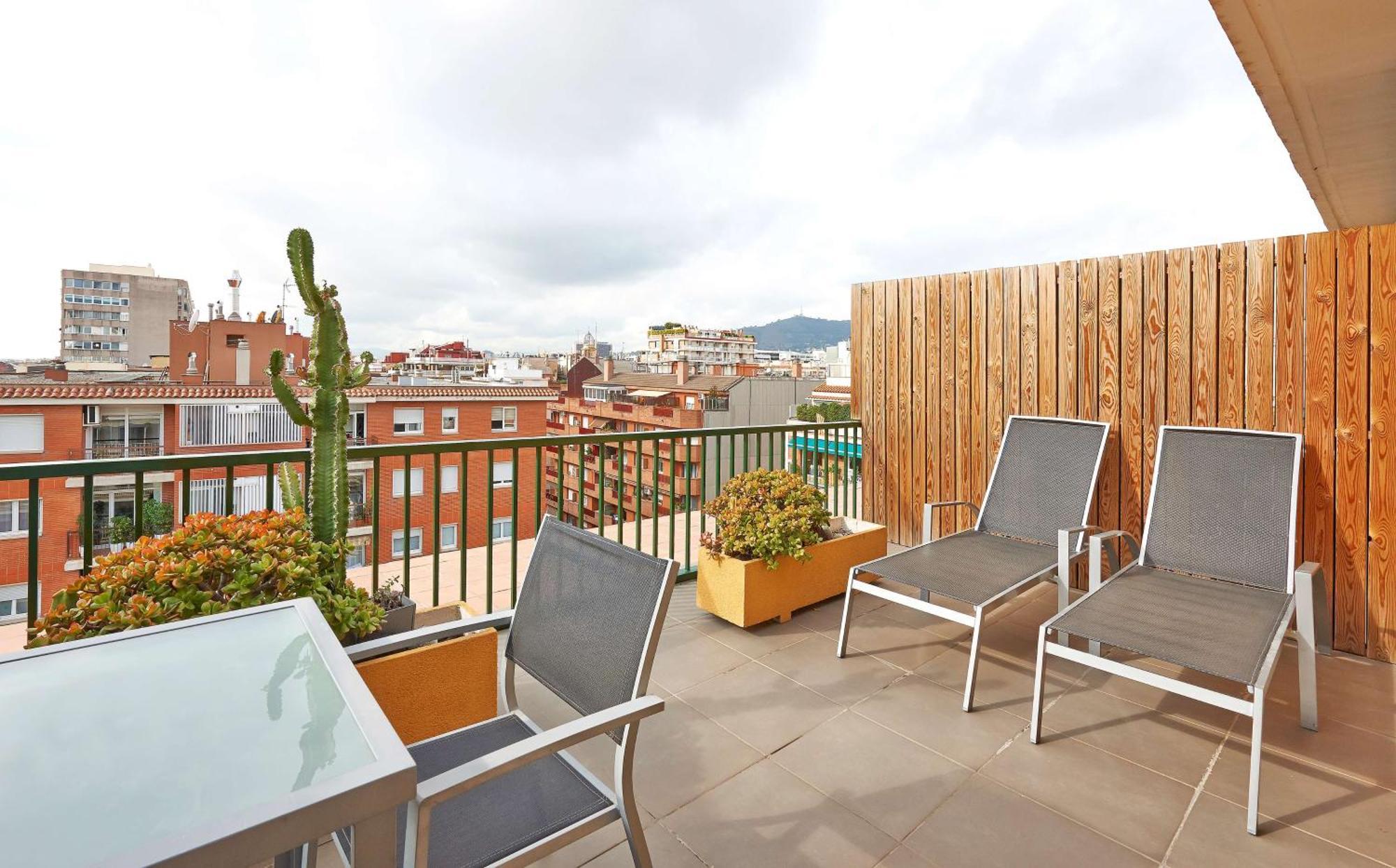 Superior Tweepersoonskamer met 1 of 2 Bedden, Terras en Uitzicht