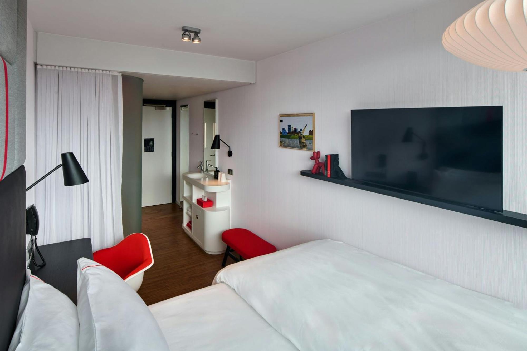 Kamer met kingsize bed met premium uitzicht