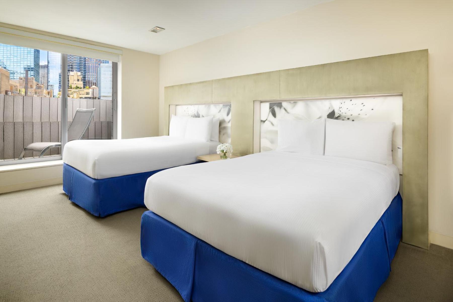 Standaard Kamer met 2 Queensize Bedden