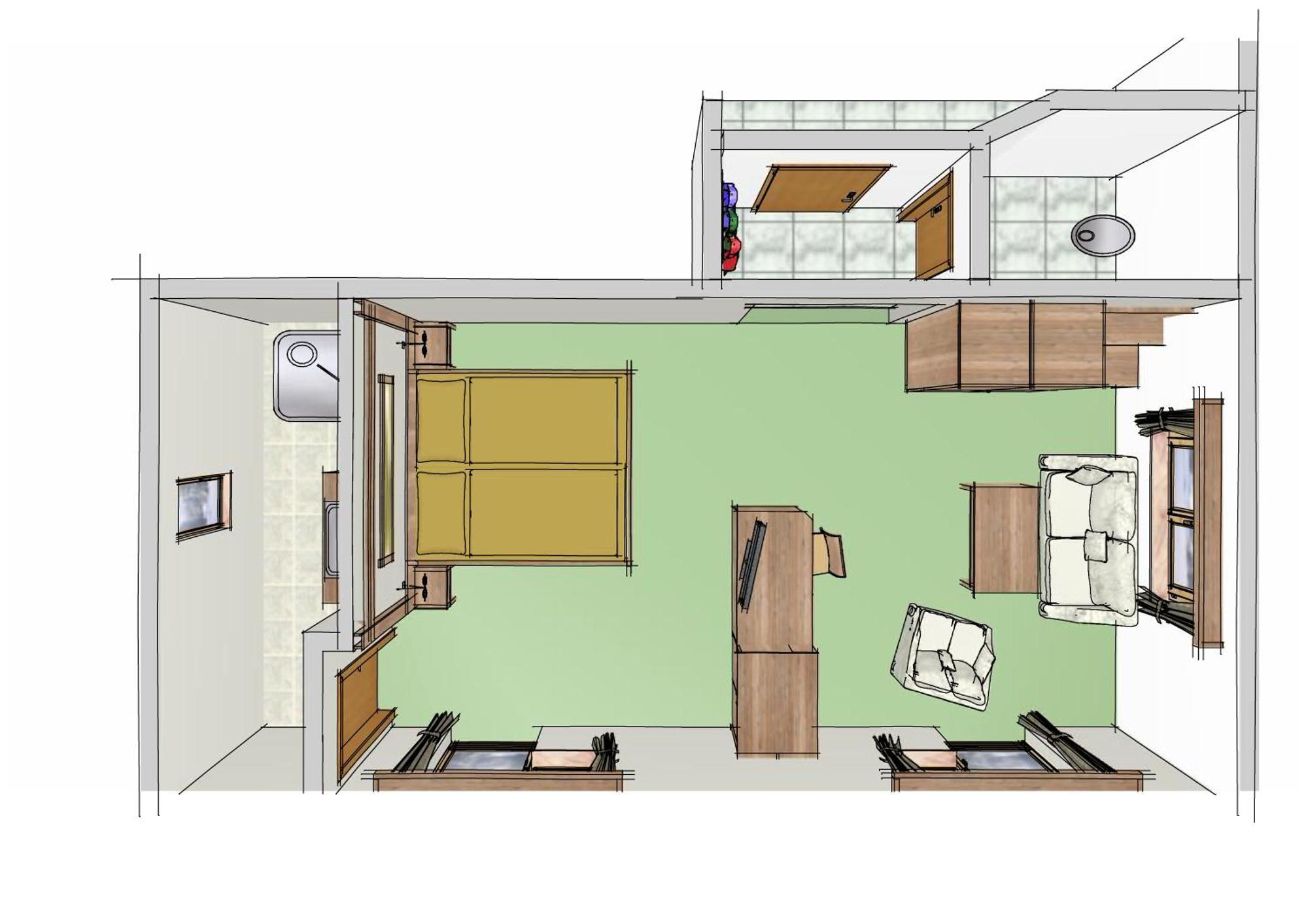 Deluxe Double Room Balcony