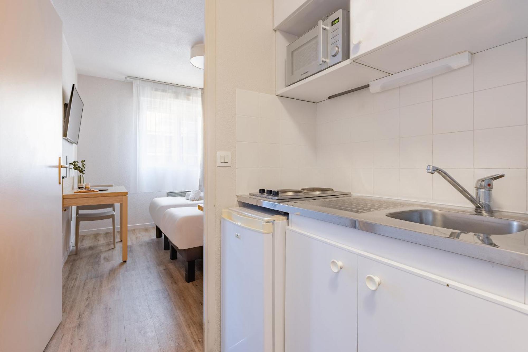 Studio met 2 Aparte Bedden