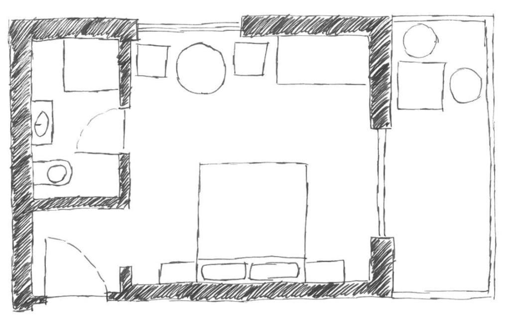 Standard Double Room Balcony