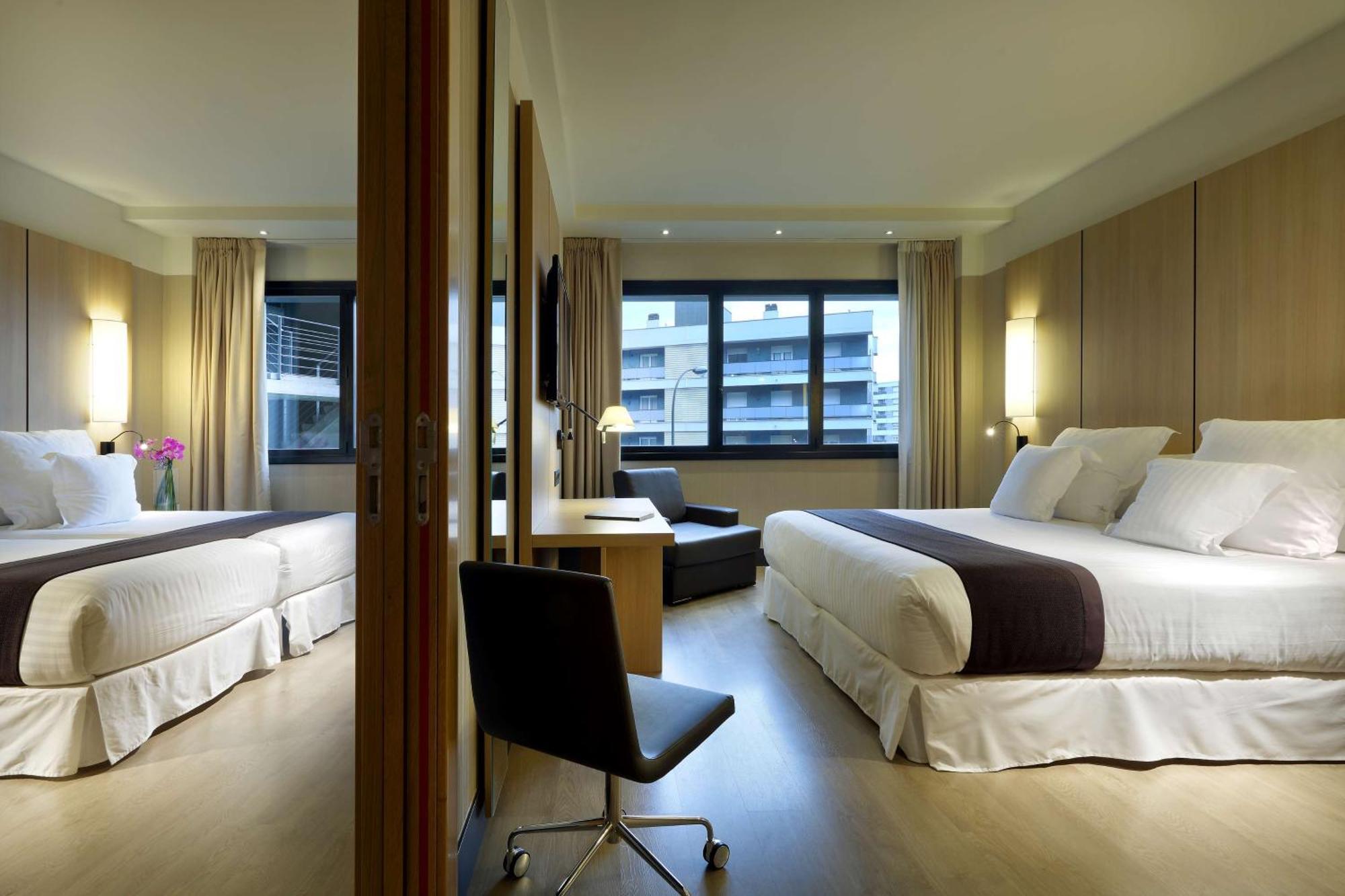 Two Connecting Double Rooms