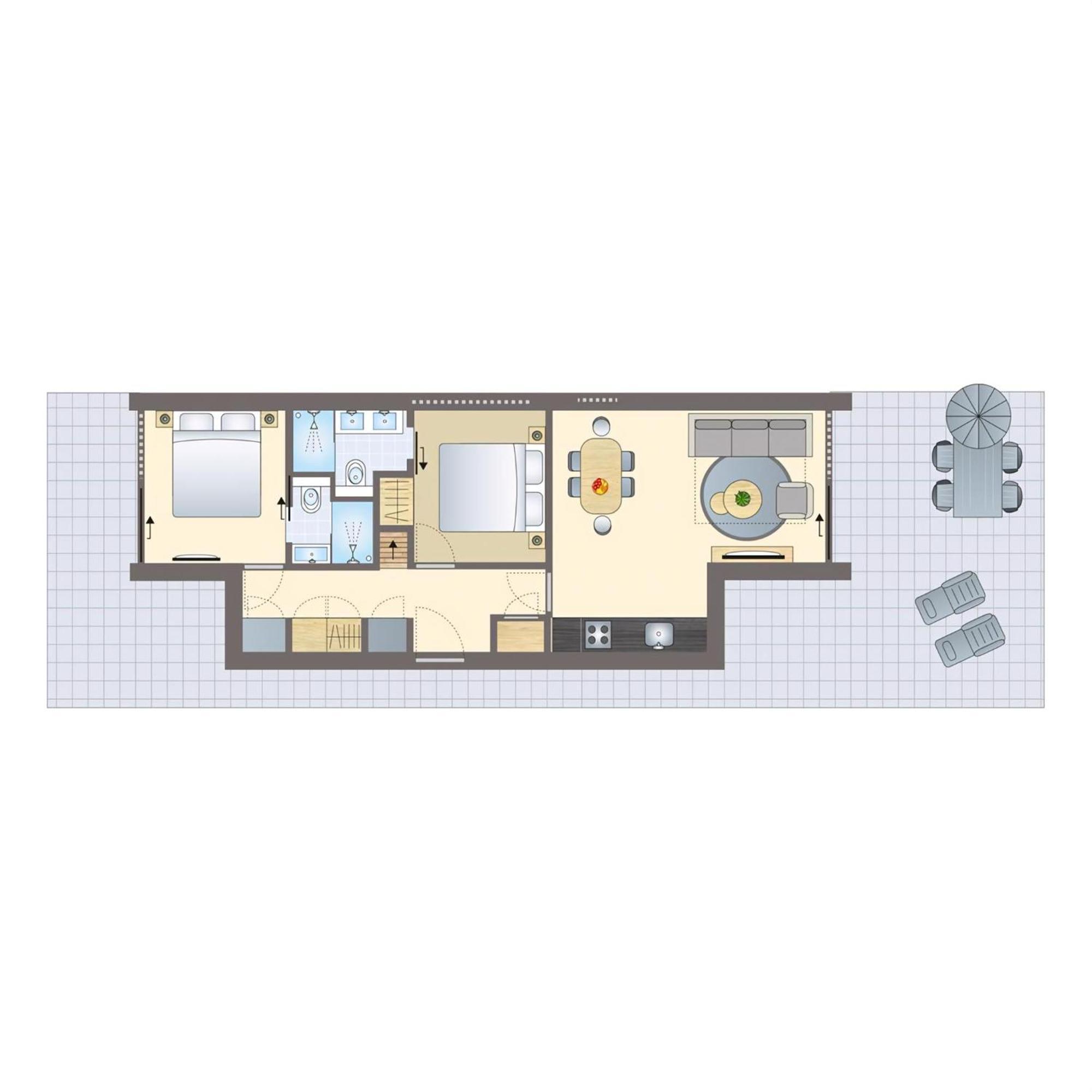 Vakantiehuis met 3 Slaapkamers