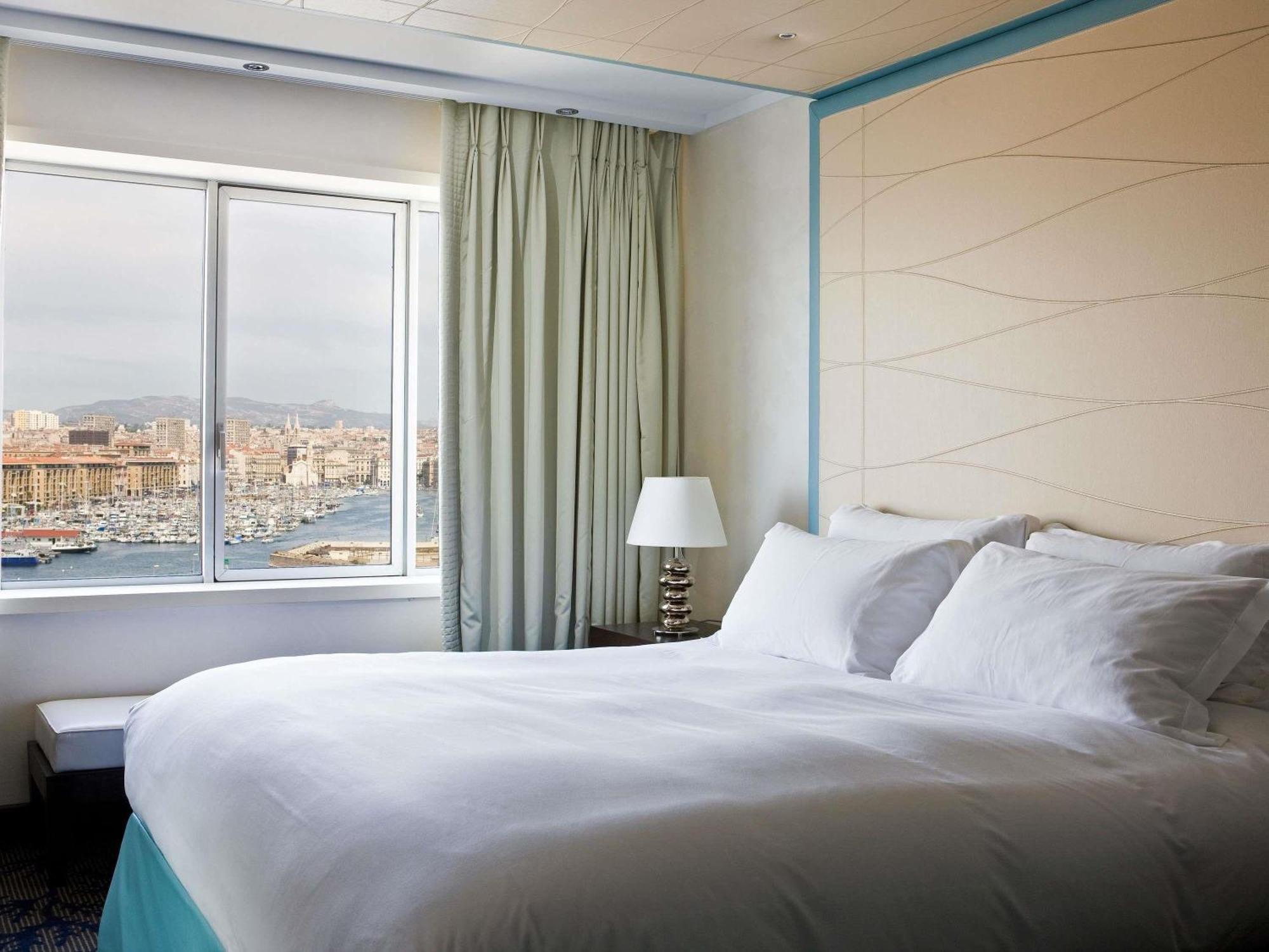 Luxe Kamer met Uitzicht op de Haven, 1 Tweepersoonsbed, Fitness en Sofitel Spa