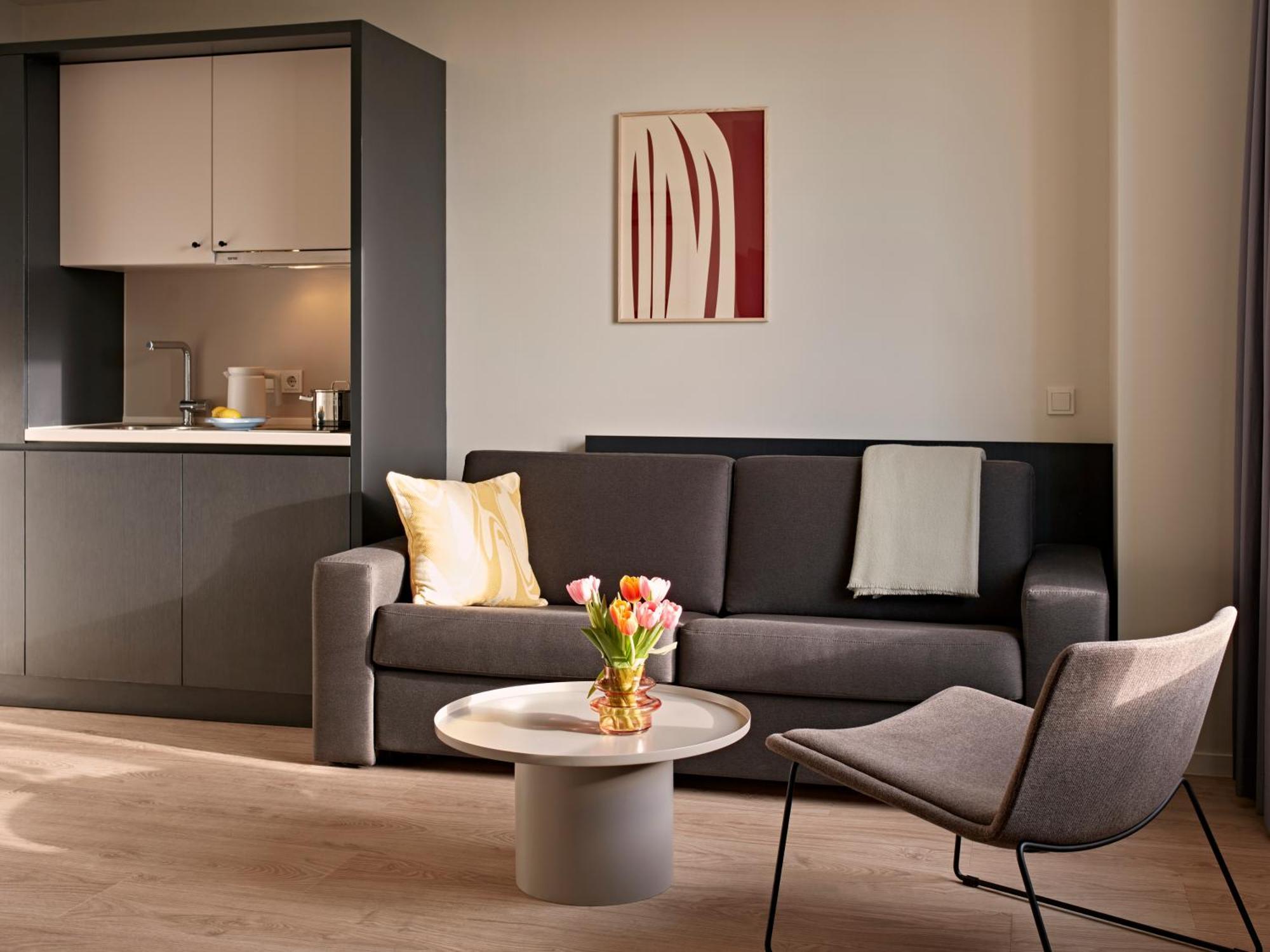 Extra Large Studio with Kitchen and Sofa Bed