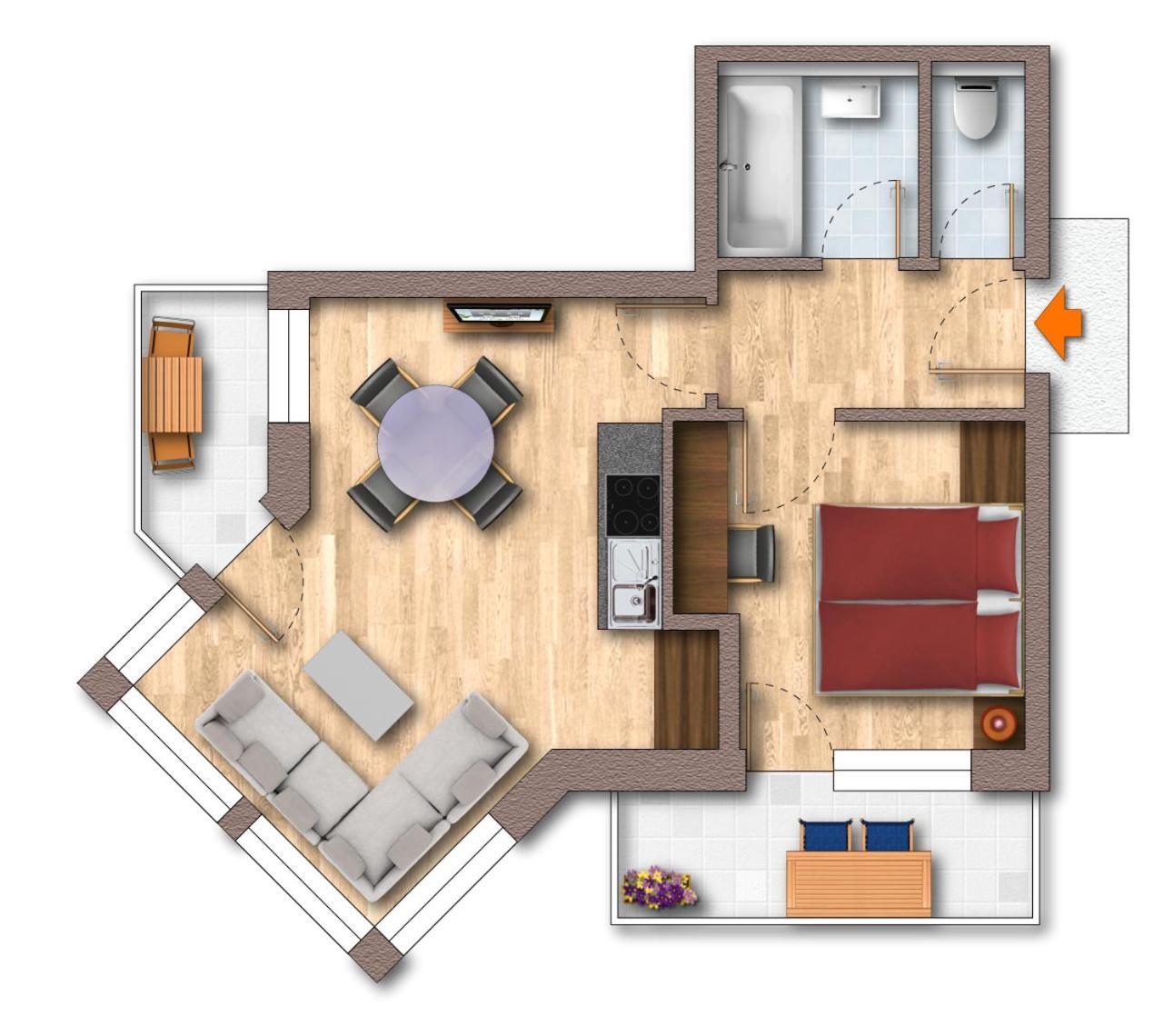 One-Bedroom Apartment