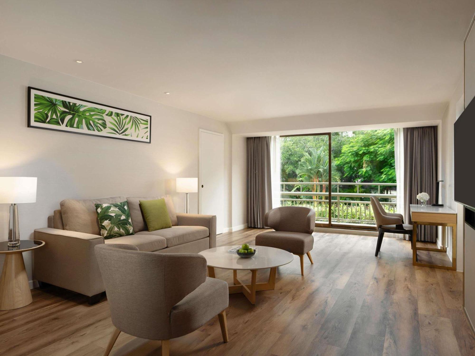 One-Bedroom Family Suite Twin Beds Sofa Bed