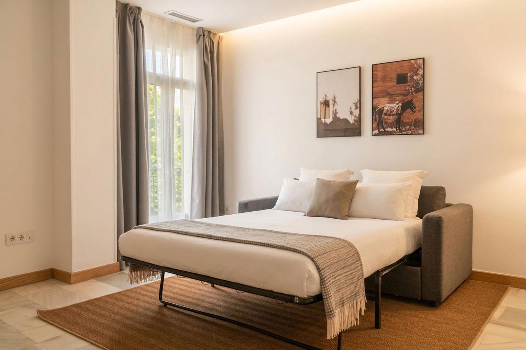 One-Bedroom Apartment sofa bed