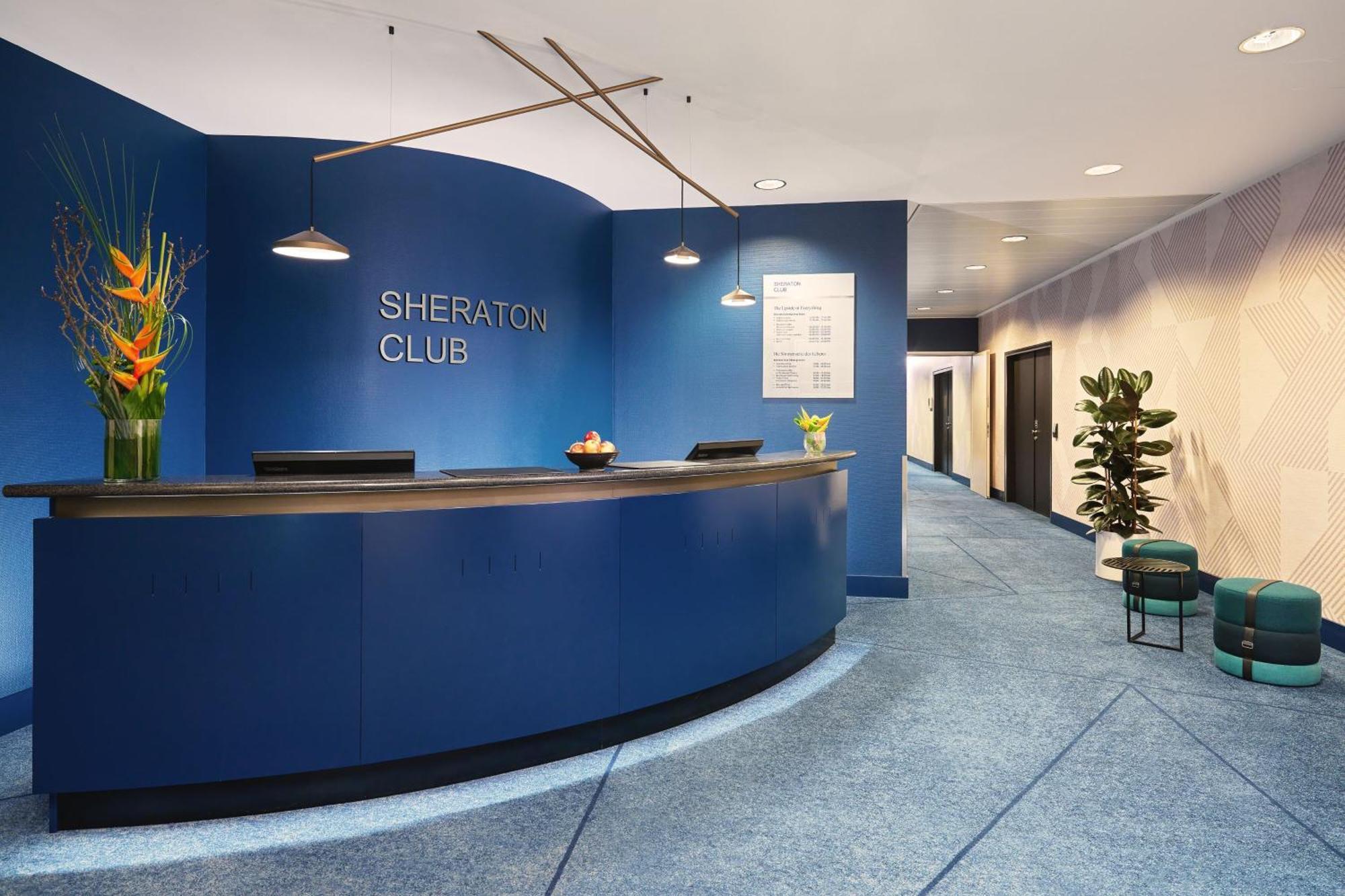 Sheraton Club Kamer met 1 Kingsize bed of 1 Queensize bed.Toegang tot Club Lounge