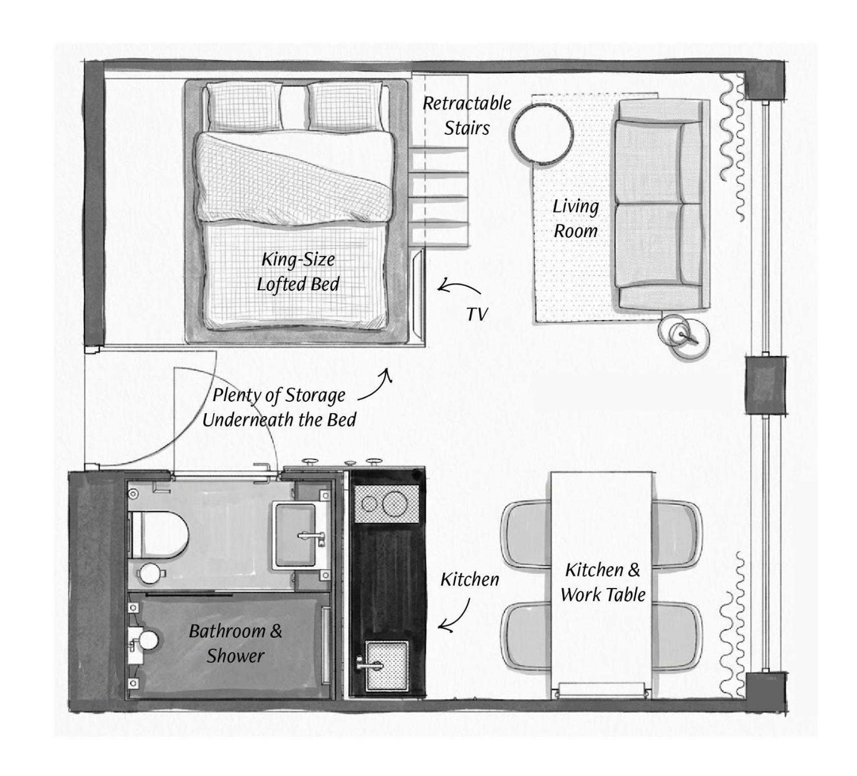 Zoku Loft XL High Floor