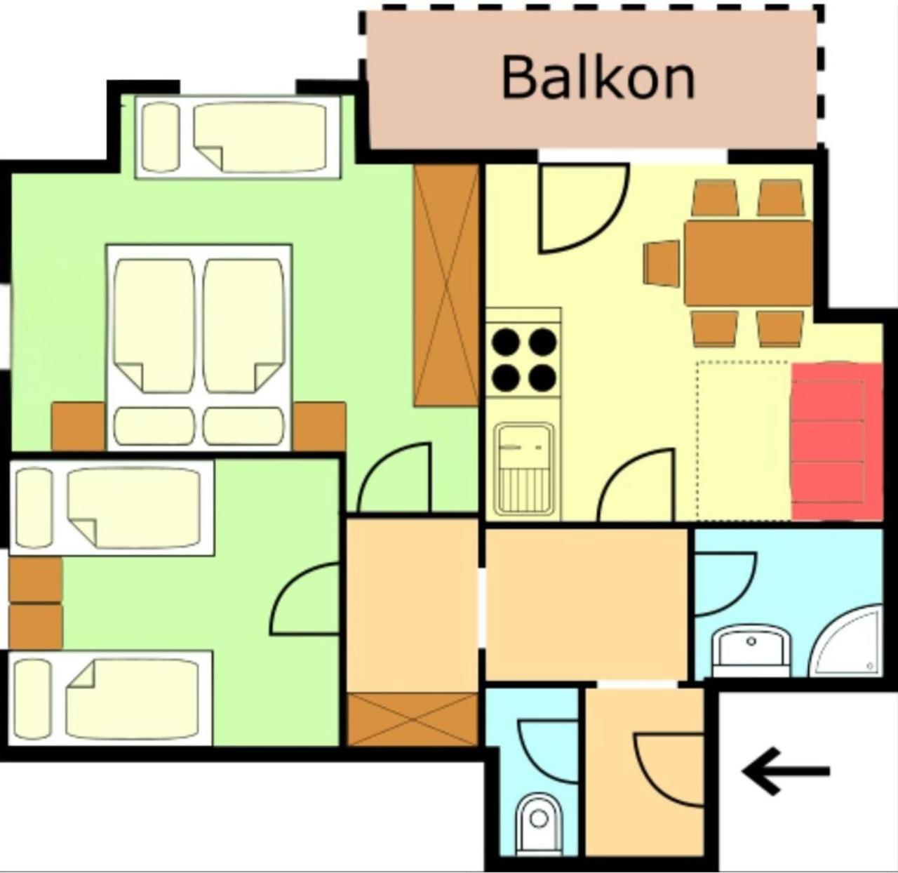 Large Two-Bedroom Apartment